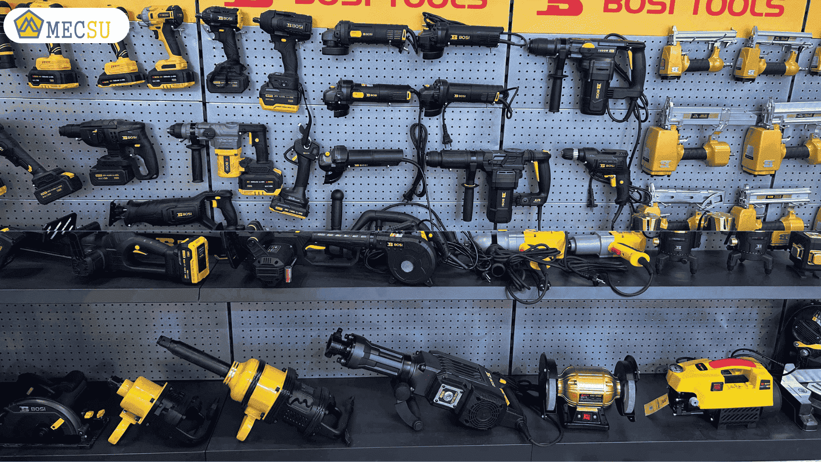 dụng cụ power tools bosi mecsu